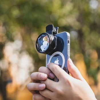 SHEJI 49mm Telefone Lente da Câmera Filtro Caleidoscópio FX para Smartphone Celular Iphone Galaxy Samsung, Huawei, HTC Windows Android
