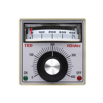 Ted-2001 Ponteiro Botão Do Termostato De Controle De Temperatura Do Medidor Mecânico, Controlador De Temperatura