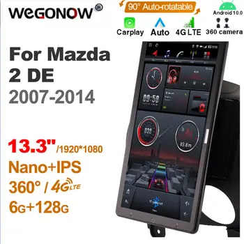 TS10 Android10.0 Ownice auto-Rádio para automóvel Mazda 2 DE janeiro DE 2007 a 2014 com 13,3