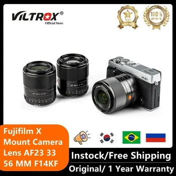 Viltrox 23mm 33mm 56mm F1.4 XF Lente de Foco Automático de Abertura Grande Retrato Lentes para Fuji Fujifilm X Montagem de Lente da Câmera X T4 X-T30