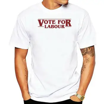 Voto do Trabalho Black T-Shirt de Apoio Jeremy Corbyn - Unisex Superior Slogan tee t-shirt #ootd #instafashion S M L XL homens t-shirt