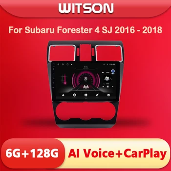 WITSON AI de VOZ do Android 11 Estéreo Multimídia GPS de Navegação estéreo Para Subaru Forester 4 SJ 2016 2017 2018 auto-rádio carplay