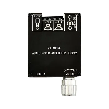 ZK-1002A 5.1 Bluetooth Amplificador de Potência Conselho de 100W Canal de Tabuleiro