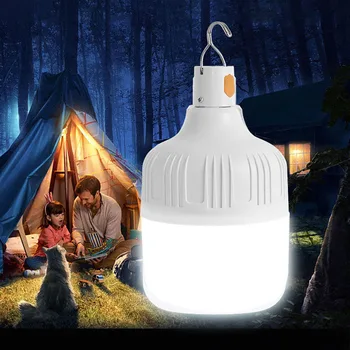 ZK20 Portátil Camping Luzes de lâmpadas Recarregáveis Levou Lanterna Luz de Emergência Lâmpada de Alimentação, Tendas de Iluminação Lanterna de Equipamentos de Bulbo